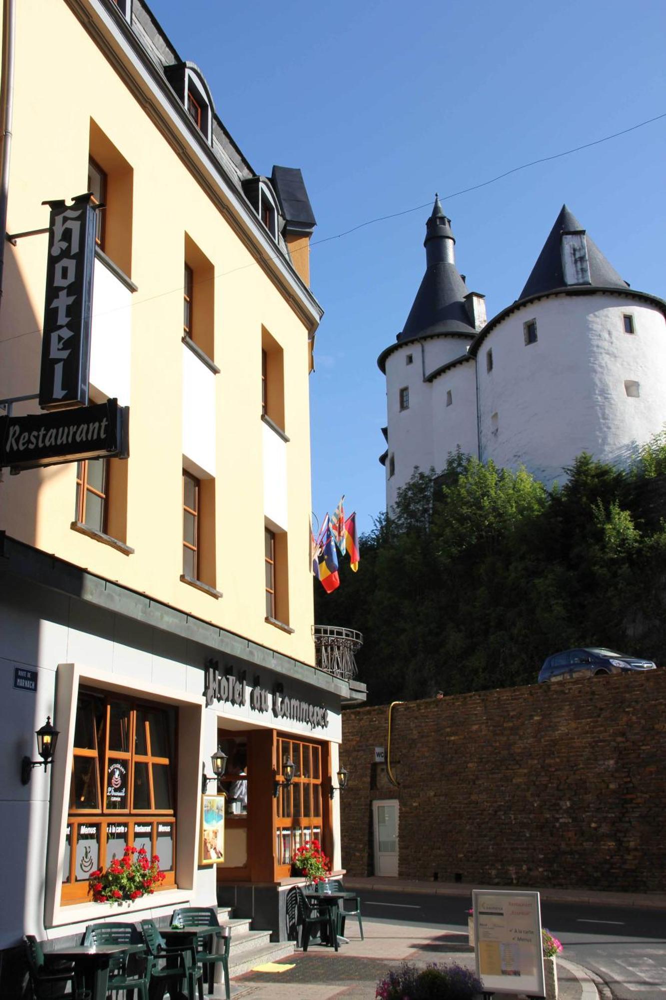 Hotel Du Commerce - Restaurant La Table De Clervaux Exterior photo
