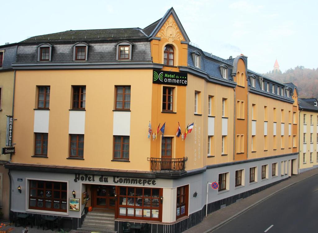 Hotel Du Commerce - Restaurant La Table De Clervaux Exterior photo